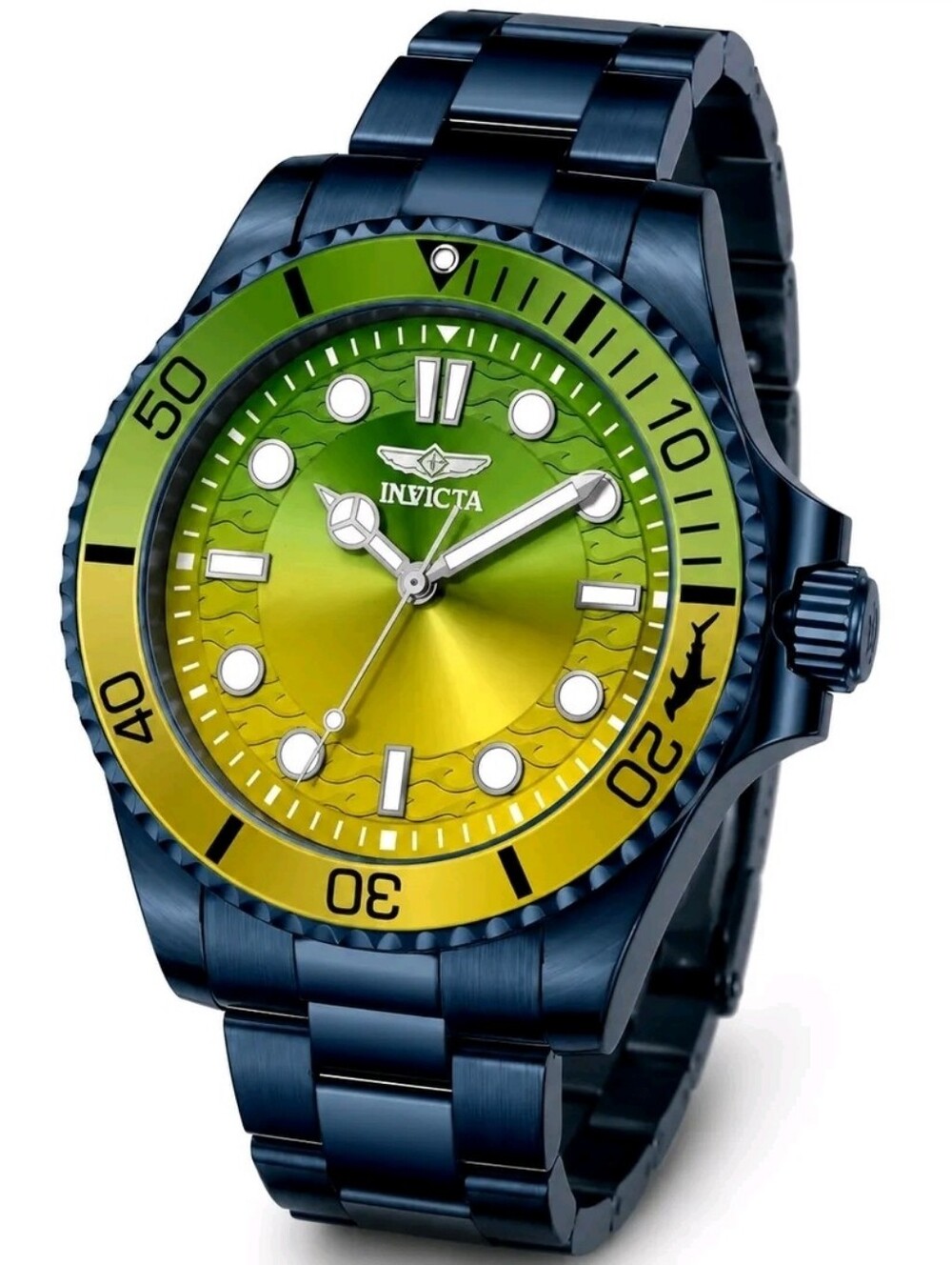 Invicta Pro Diver Kromatyk Men's Watch - 43mm, Blue Green Yellow Gradient 50967